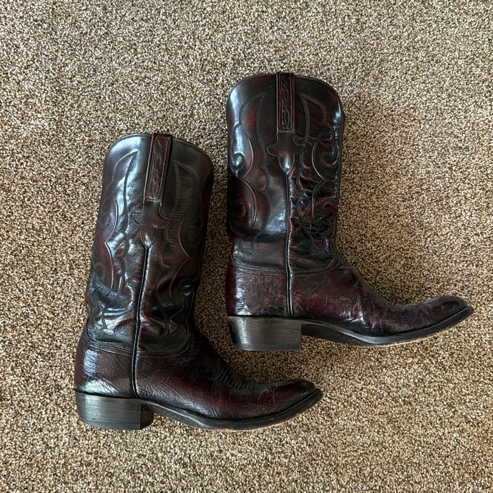 Lucchese Men’s Boots ~ Ostrich